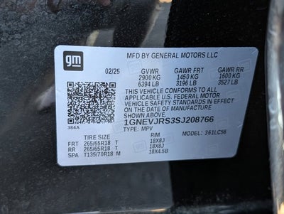 2025 Chevrolet Traverse AWD Z71