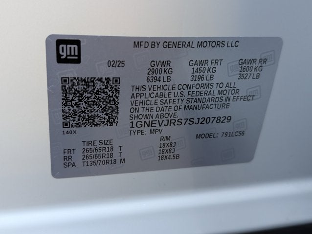 2025 Chevrolet Traverse AWD Z71