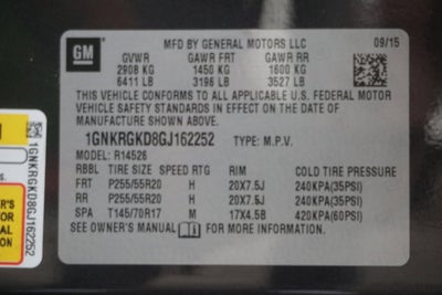 2016 Chevrolet Traverse LT