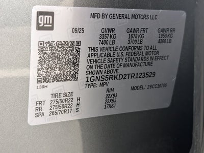 2026 Chevrolet Tahoe RST