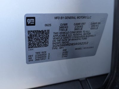 2025 Chevrolet Suburban Z71