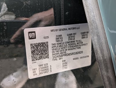 2025 Chevrolet Tahoe Z71