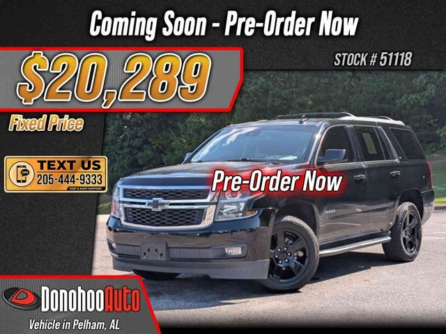 2018 Chevrolet Tahoe LT