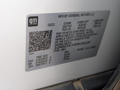 2023 Chevrolet Suburban Premier