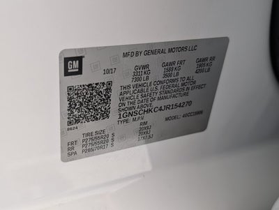 2018 Chevrolet Suburban LT