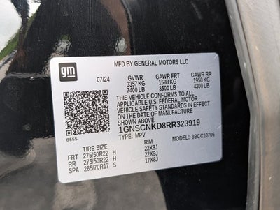 2024 Chevrolet Tahoe LT