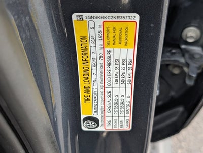 2019 Chevrolet Tahoe LT