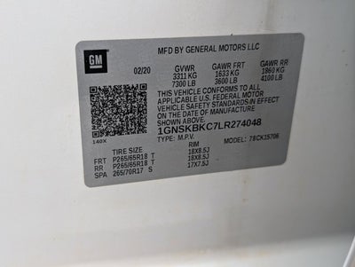 2020 Chevrolet Tahoe LT