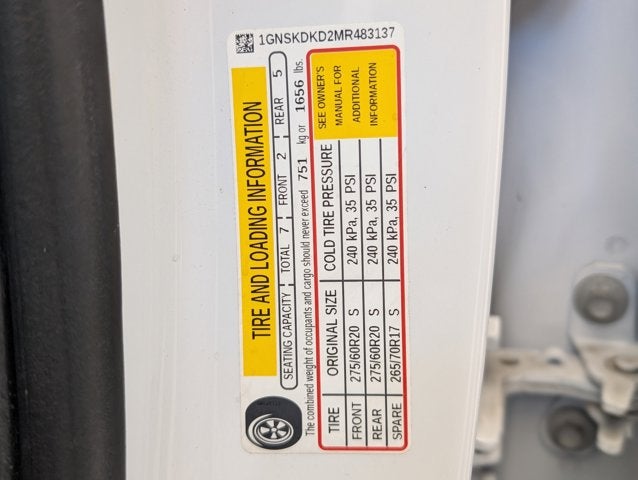 2021 Chevrolet Suburban Z71