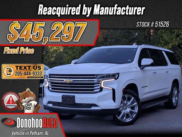 2022 Chevrolet Suburban High Country