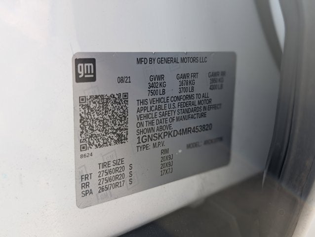 2021 Chevrolet Tahoe Z71