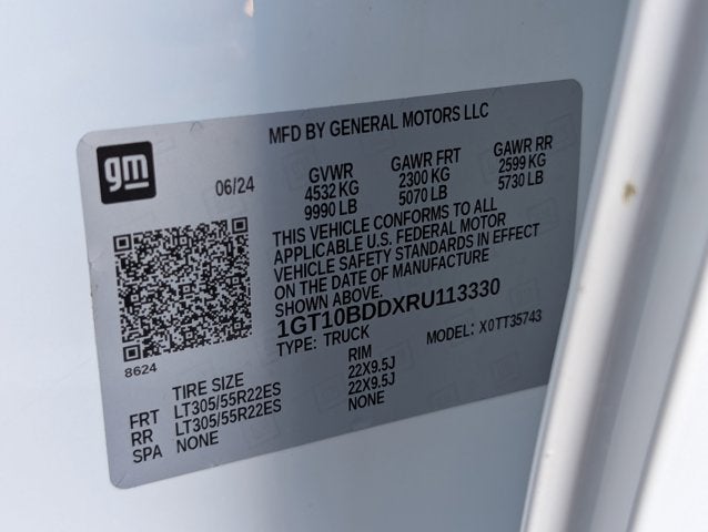 2024 GMC HUMMER EV Pickup 2X