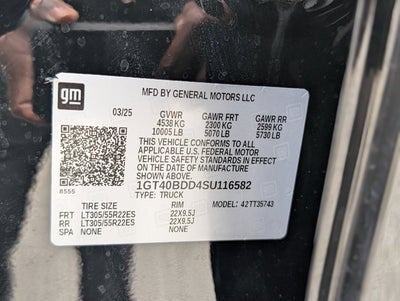 2025 GMC HUMMER EV Pickup 2X