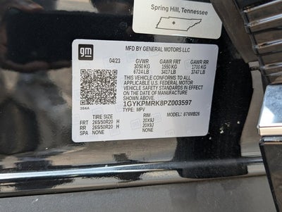 2023 Cadillac LYRIQ RWD Luxury