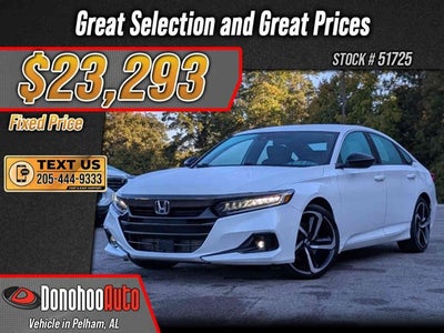 2022 Honda Accord Sedan Sport