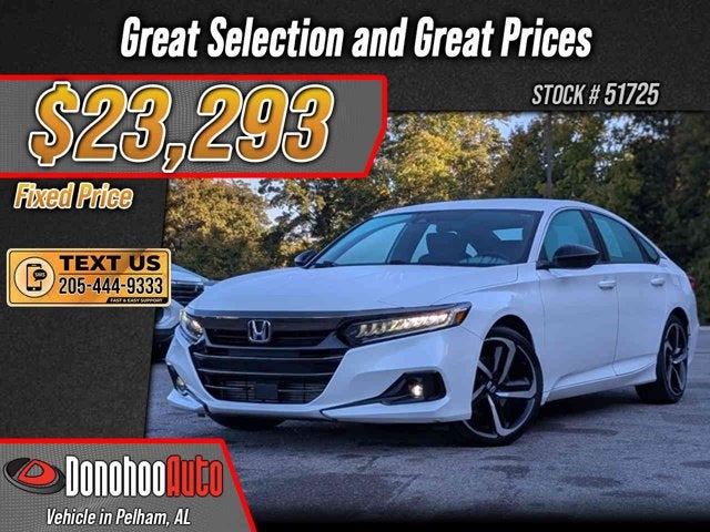 2022 Honda Accord Sedan Sport