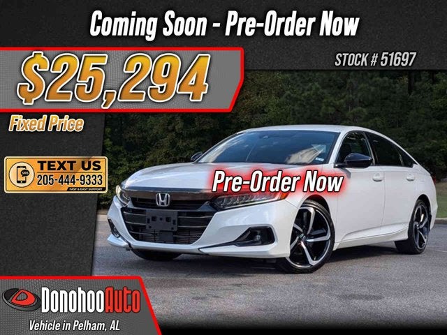 2022 Honda Accord Sedan Sport