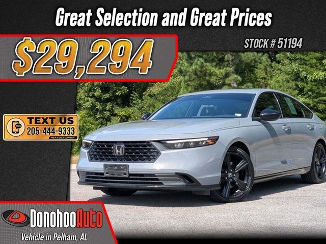 2023 Honda Accord Hybrid Sport-L