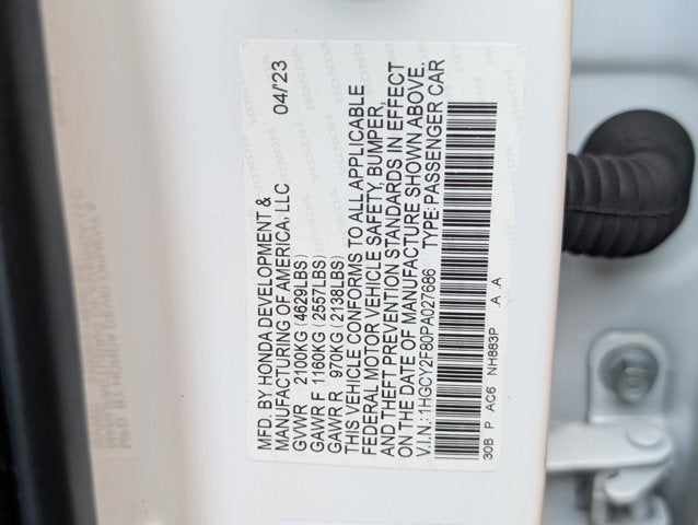 2023 Honda Accord Hybrid Touring