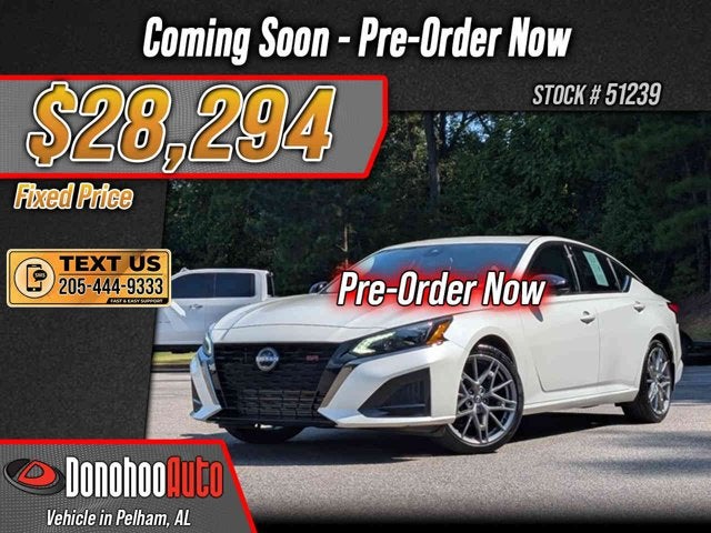 2024 Nissan Altima 2.0 SR