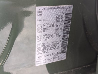 2024 Nissan Titan SV