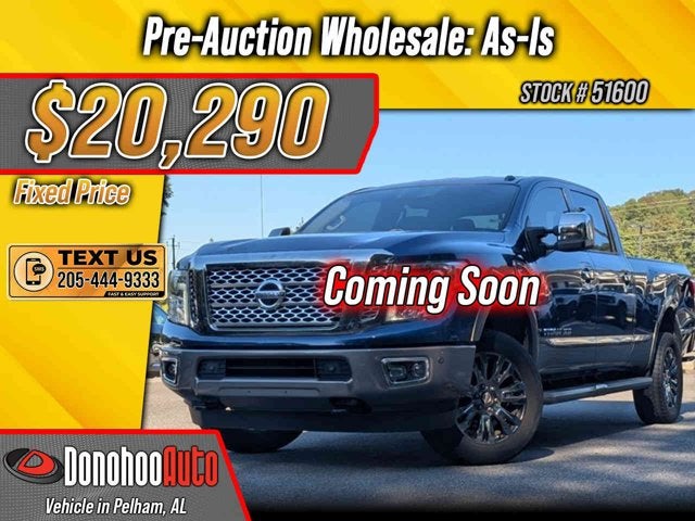 2016 Nissan Titan XD Platinum Reserve