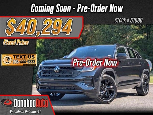 2026 Volkswagen Atlas Cross Sport 2.0T SEL R-Line Black