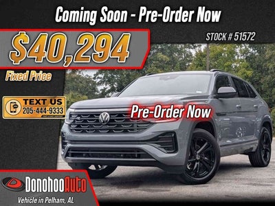 2026 Volkswagen Atlas Cross Sport 2.0T SEL R-Line Black