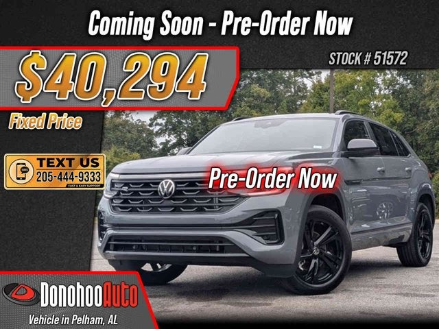 2026 Volkswagen Atlas Cross Sport 2.0T SEL R-Line Black