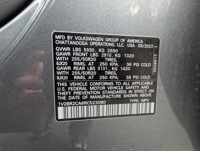 2024 Volkswagen Atlas 2.0T SEL