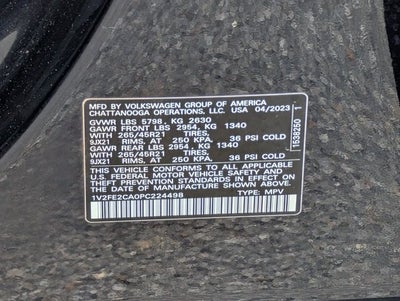 2023 Volkswagen Atlas Cross Sport 3.6L V6 SEL Premium R-Line