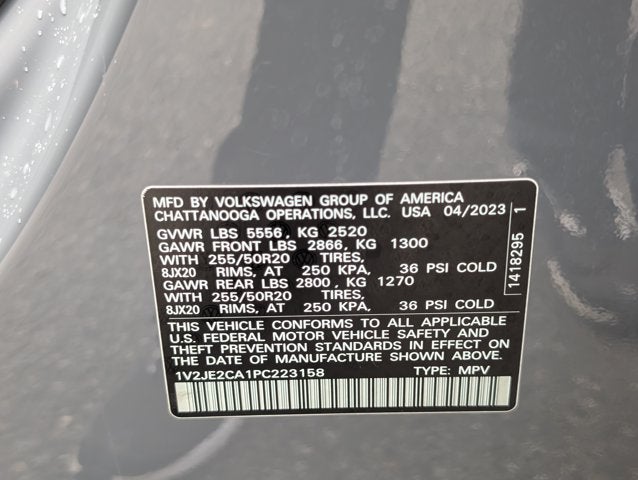 2023 Volkswagen Atlas Cross Sport 3.6L V6 SE w/Technology