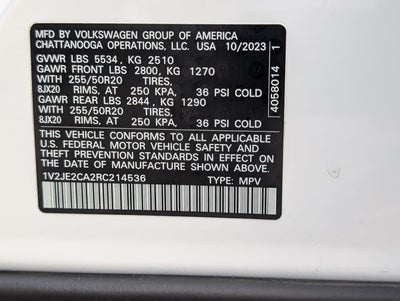 2024 Volkswagen Atlas Cross Sport 2.0T SE w/Technology