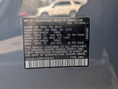 2024 Volkswagen Atlas Cross Sport 2.0T SE w/Technology