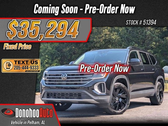 2026 Volkswagen Atlas 2.0T SE w/Technology