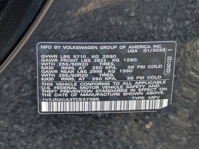 2026 Volkswagen Atlas 2.0T SE w/Technology