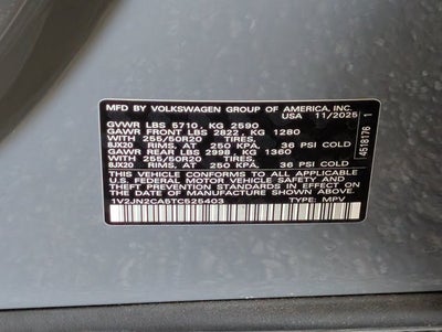 2026 Volkswagen Atlas 2.0T SE w/Technology