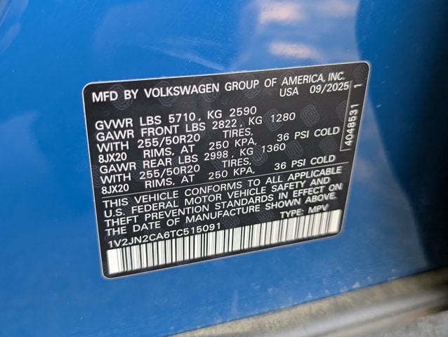 2026 Volkswagen Atlas 2.0T SE w/Technology