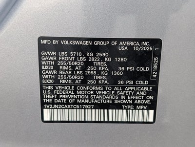 2026 Volkswagen Atlas 2.0T SE w/Technology