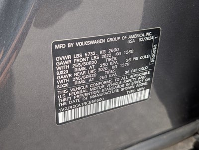 2024 Volkswagen Atlas 2.0T SE w/Technology