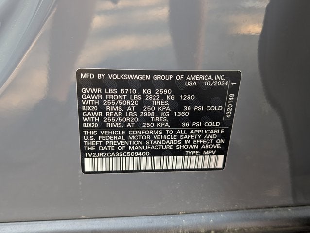 2025 Volkswagen Atlas 2.0T SE w/Technology