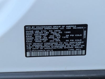 2024 Volkswagen Atlas 2.0T SE w/Technology