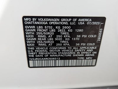 2024 Volkswagen Atlas 2.0T SE w/Technology
