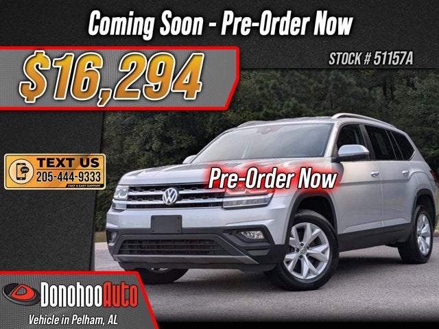2019 Volkswagen Atlas 3.6L V6 SE w/Technology