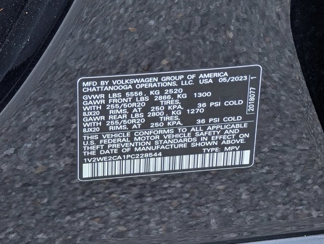 2023 Volkswagen Atlas Cross Sport 3.6L V6 SE w/Technology