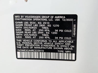 2024 Volkswagen Atlas Cross Sport 2.0T SE w/Technology