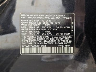 2024 Volkswagen Atlas Cross Sport 2.0T SE w/Technology