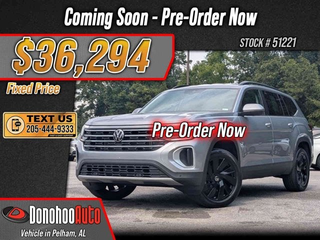 2026 Volkswagen Atlas 2.0T SE w/Technology