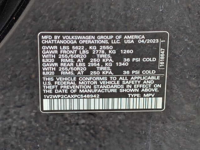 2023 Volkswagen Atlas 2.0T SE w/Technology