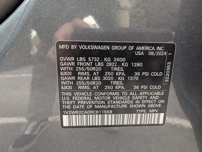 2024 Volkswagen Atlas 2.0T SE w/Technology